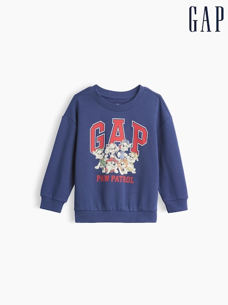 Blue - Gap Vintage Soft Terry Paw Patrol Sweatshirt (6mths-5yrs)