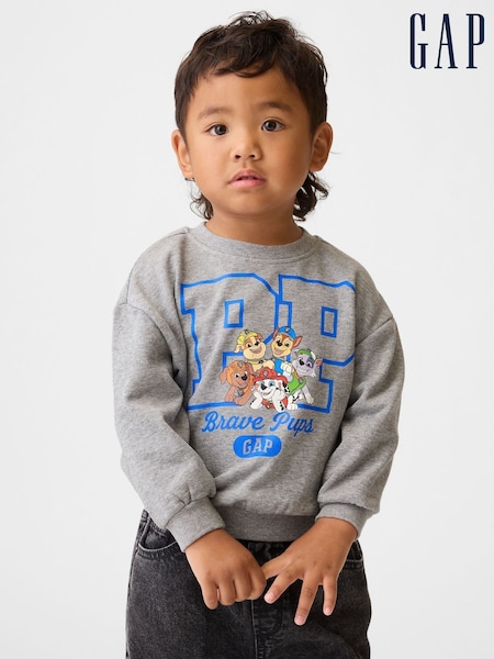 Grau - Gap Vintage Soft Terry Paw Patrol Sweatshirt (6mths-5yrs)