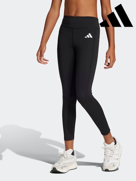 adidas Black All Sports Optime Favourite 7/8 Leggings (E43101) | R$ 275
