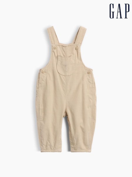 Zils - Gap Corduroy Bear Pocket Overalls (0-24mths)
