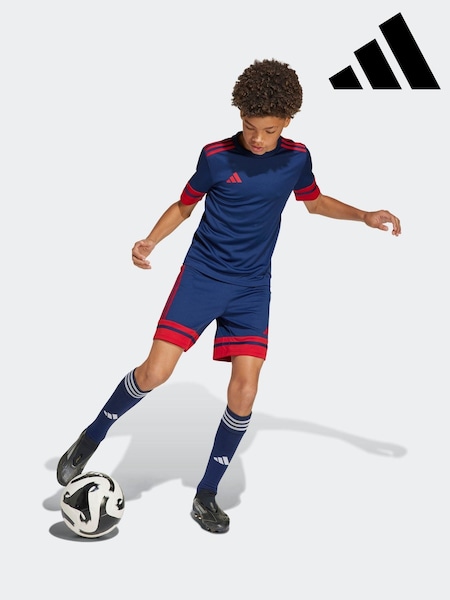 adidas Navy/Red Squadra 25 Shorts (E43184) | €17