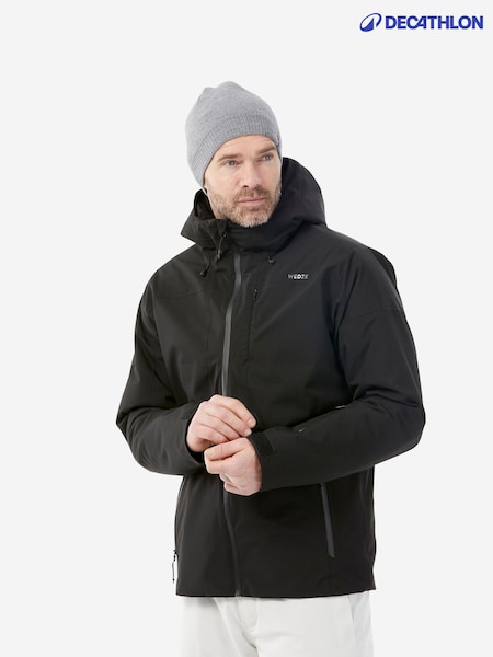 Decathlon Mens Warm Ski 500 Black Jacket (E43378) | ₪603