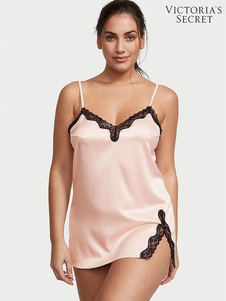 Victoria's Secret Purest Pink Lace Slip Dress (E43444) | €52