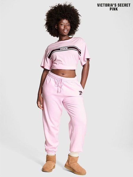 Victoria's Secret PINK Pink Tulip Cuffed Fleece Joggers (E43491) | €45