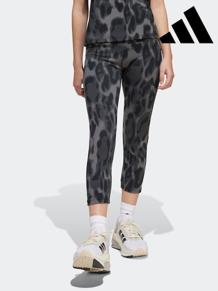 adidas Grey Animal Future Icons 7/8 Leggings (E43685) | R$ 245