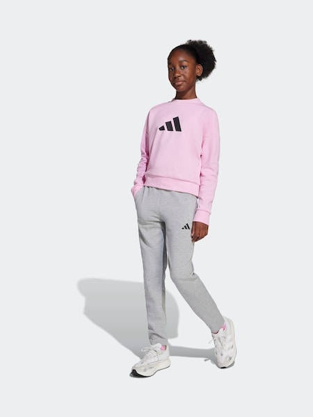 adidas Pink Future Icons Logo Tracksuit (E43711) | R$ 495