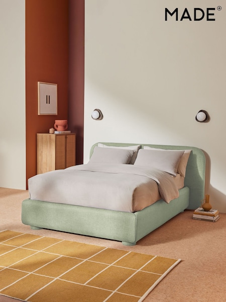 MADE.COM Sage Green Hanson Ottoman Storage Bed (E43781) | €1,007 - €1,070
