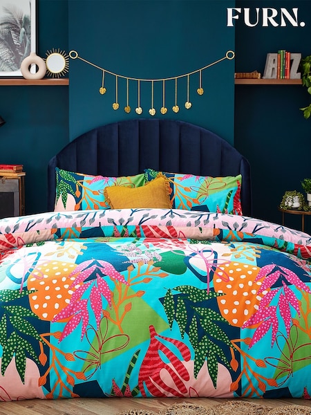 Furn Multicolour Coralina Floral Duvet Cover Set (E43841) | €51