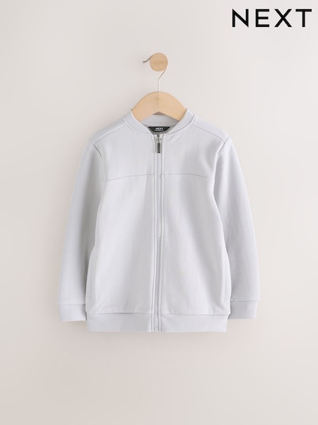 Grey Smart Bomber Jacket (3-16yrs) (E43864) | 89 QAR - 129 QAR