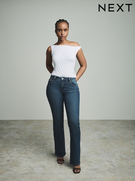 Dark Blue Hourglass Authentic Bootcut Jeans (E44063) | €21