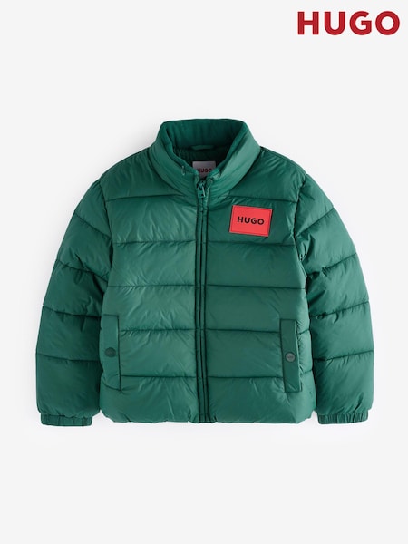 Verde - Geacă puffer matlasată HUGO (E44203) | 539 LEI - 647 LEI