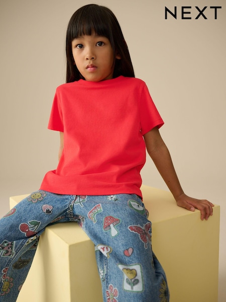Red T-Shirt (3-16yrs) (E44321) | $6 - $11