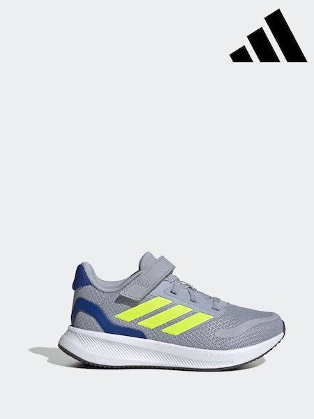adidas Grey Kids Runfalcon 5 Trainers (E44500) | €43