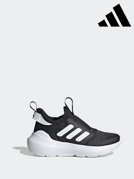 adidas Black/White Kids Tensaur Comfort Trainers (E44567) | kr428