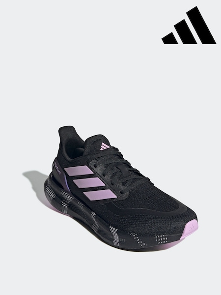 adidas Black Pureboost 5 Running Shoes (E44574) | R$ 1.085