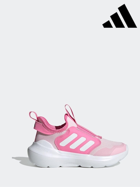 adidas Pink/White Kids Tensaur Comfort Trainers (E44584) | ₪151