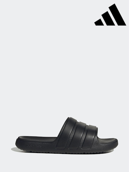 adidas Black ZN Scape Slides (E44606) | AED233