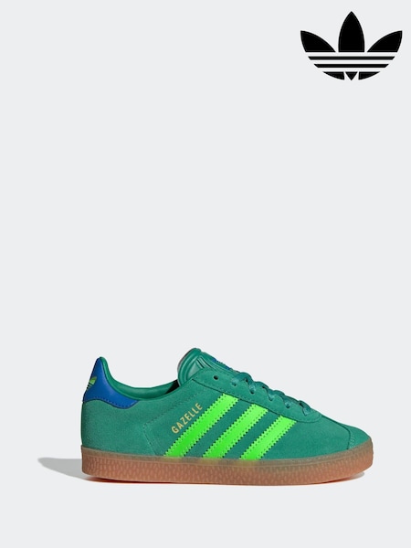 adidas Originals Green Dark Gazelle Trainers (E44724) | $82