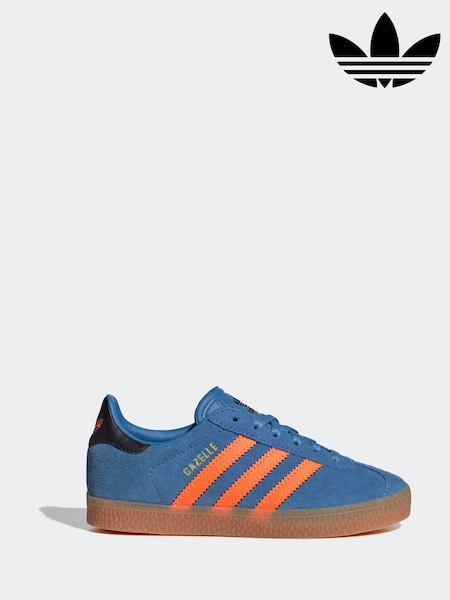 adidas Originals Blue Sky Gazelle Trainers (E44746) | $82