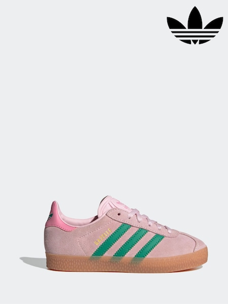 adidas Originals Pink Light Gazelle Trainers (E44753) | €64