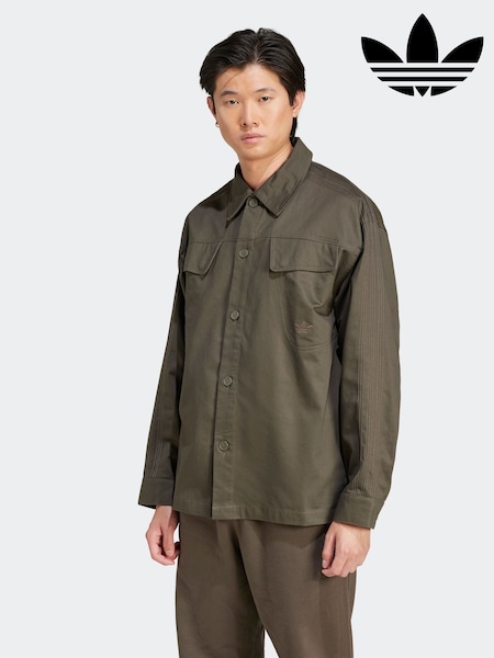 adidas Originals Green Premium Essentials Workwear Overshirt (E44789) | R$ 790