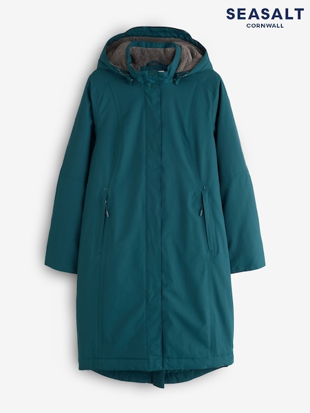 Dark Teal - Seasalt Cornwall Janelle Raincoat