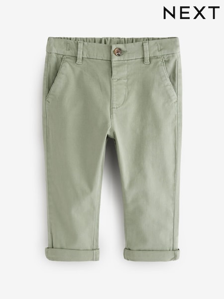 Salvianvihreä Vihreä - Stretch Chinos Trousers (3mths-7yrs) (E44893) | €16 - €19