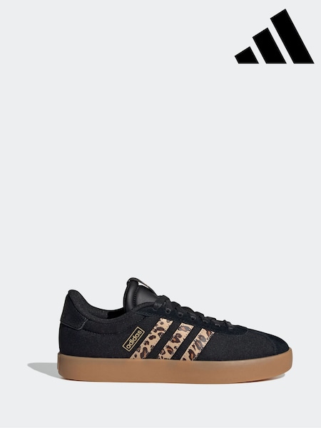 adidas Black Animal VL Court 3.0 Trainers (E45001) | €77