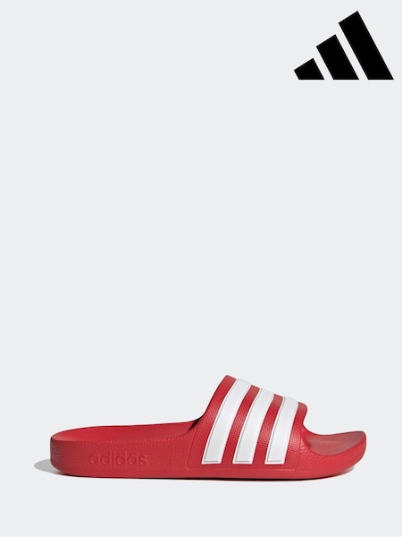 adidas Red Adilette Youth Kids Sliders (E45014) | R$ 130