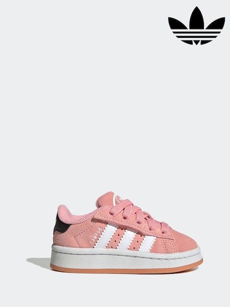adidas Originals Light Pink Campus 00s Elastic Lace Trainers (E45040) | kr643