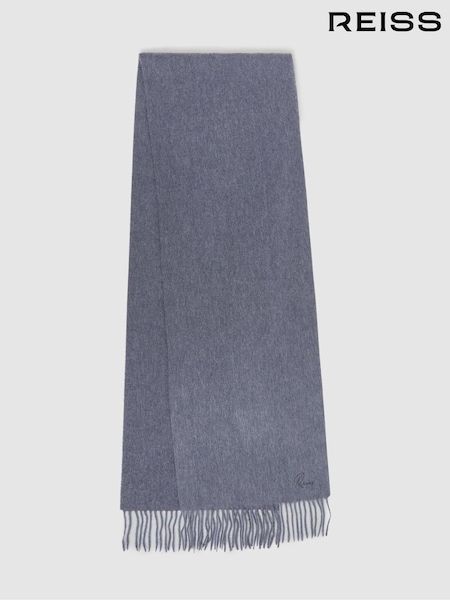 Melange índigo - Reiss Picton Wool And Cashmere Scarf (E45219) | 85 €