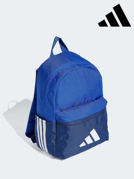 כחול  - Adidas 3 Bar Kids Backpack (E45430) | ‏75‏₪