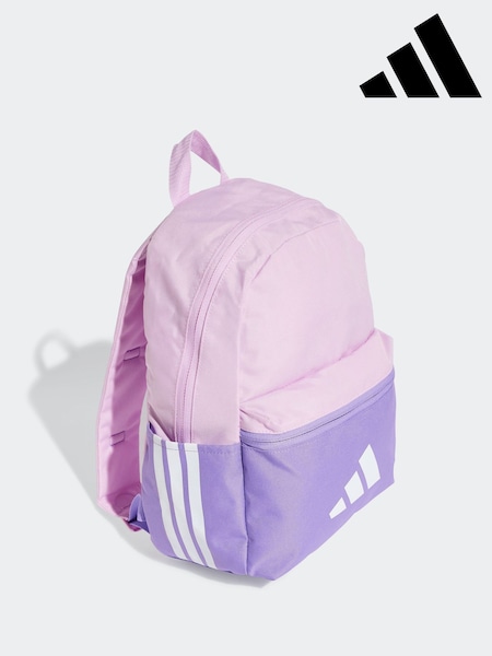 סגול - Adidas 3 Bar Kids Backpack (E45435) | ‏75‏₪