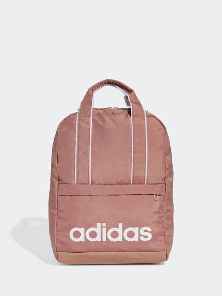 adidas Pink Linear Essentials Backpack (E45465) | AED146