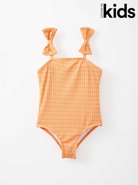 Orange - Cotton On Bow One Piece Swimsuit