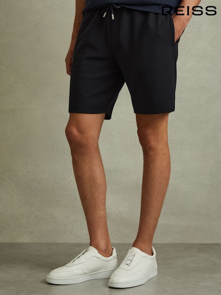 Reiss Amarillo Textured Drawstring Shorts (E45564) | €104