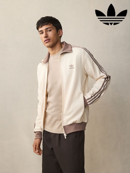 לבן - Adidas Originals Adicolor Classics Beckenbauer Sweatshirt (E45594) | ‏327‏₪