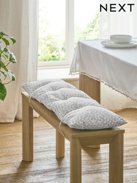 Grey Spot Bench Cushion (E45629) | €45 - €51
