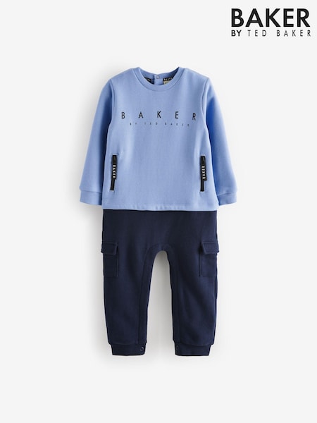 Baker by Ted Baker Long Sleeve Romper (E45655) | kr457 - kr500
