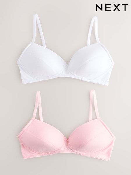 Blanco/rosa - Trainer Bras 2 Pack (E45721) | 21 €