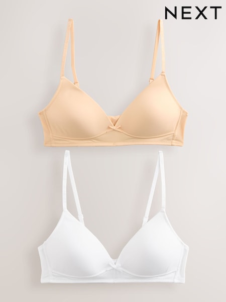Nude-Weiß - Trainer Bras 2 Pack (E45722) | 23 €