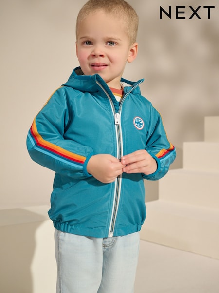 Teal Blue Shower Resistant Jacket (3mths-7yrs) (E45735) | R$ 155 - R$ 195