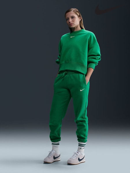 Stadium Green - Nike Phoenix Fleece Mid Rise Joggers (E45815) | €66