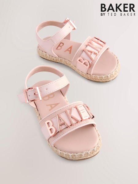 Baker by Ted Baker Girls Pink Charm Sandals (E45833) | €45