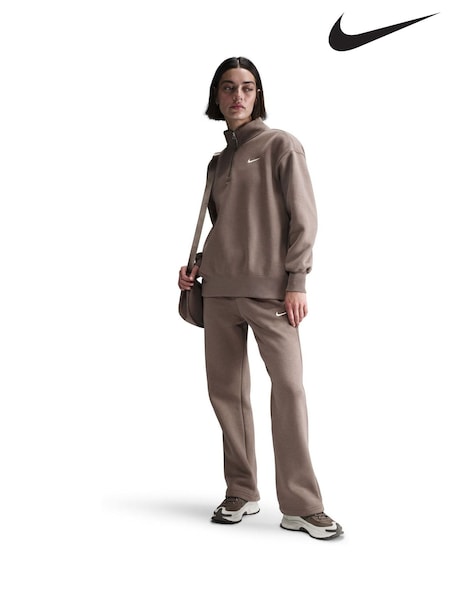 Nike Sportswear Phoenix Over-Oversized Quarter-Zip Fleece (E45851) | 447 LEI