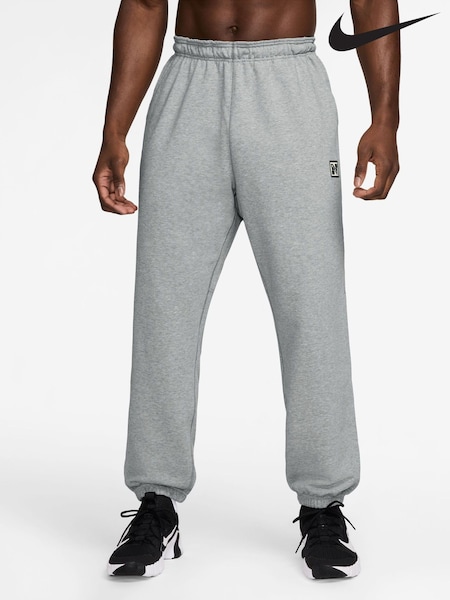 Nike Grey Gym Heritage Dri-FIT Fleece Training Joggers (E45946) | €77