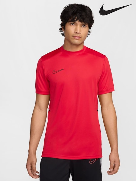צבע אדום בסגנון אוניברסיטה - Nike Academy Dri-fit Training T-shirt (E46019) | ‏116‏₪