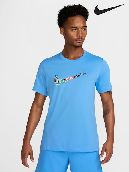 Nike University Blue Dri-FIT Energy Running T-Shirt (E46022) | €44