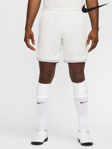 Nike White/Grey Academy Dri-FIT Training Shorts (E46031) | €33