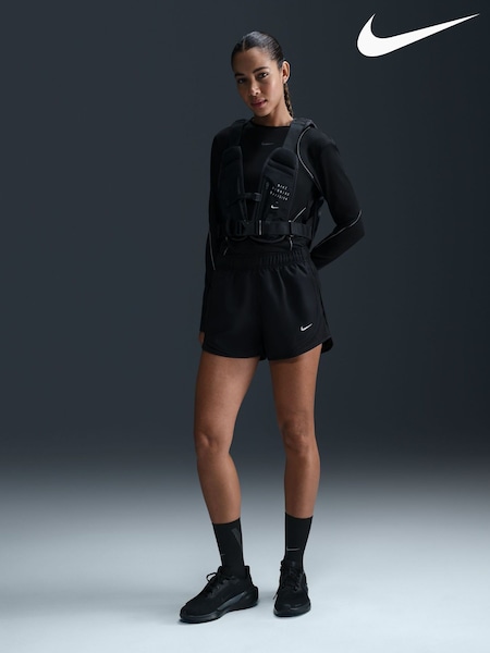 Nike Black Tempo Dri-FIT Mid-Rise 3" Running Shorts (E46039) | €44